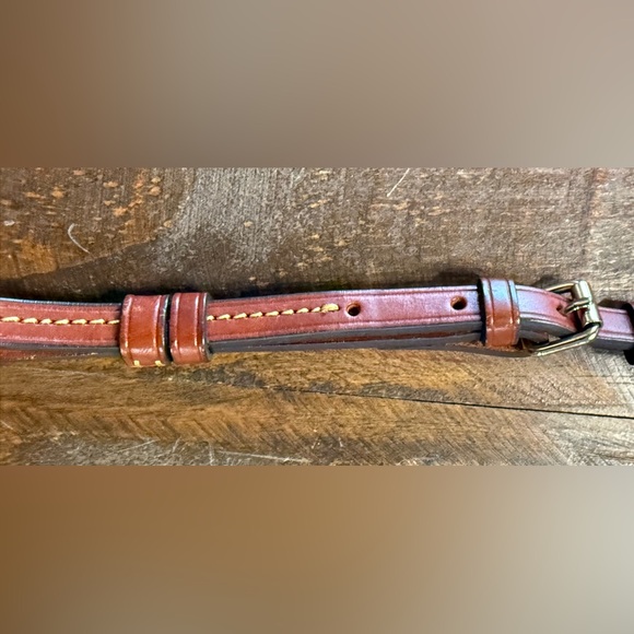 Dooney & Bourke North South Triple Zip Crossbody EUC - Picture 5 of 6